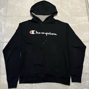 Champion Men's Black Hoodie
